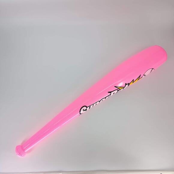 Inflatable Pink SuperBat Baseball Bat Pool Toy - Good Used Condition - Picture 4 of 14